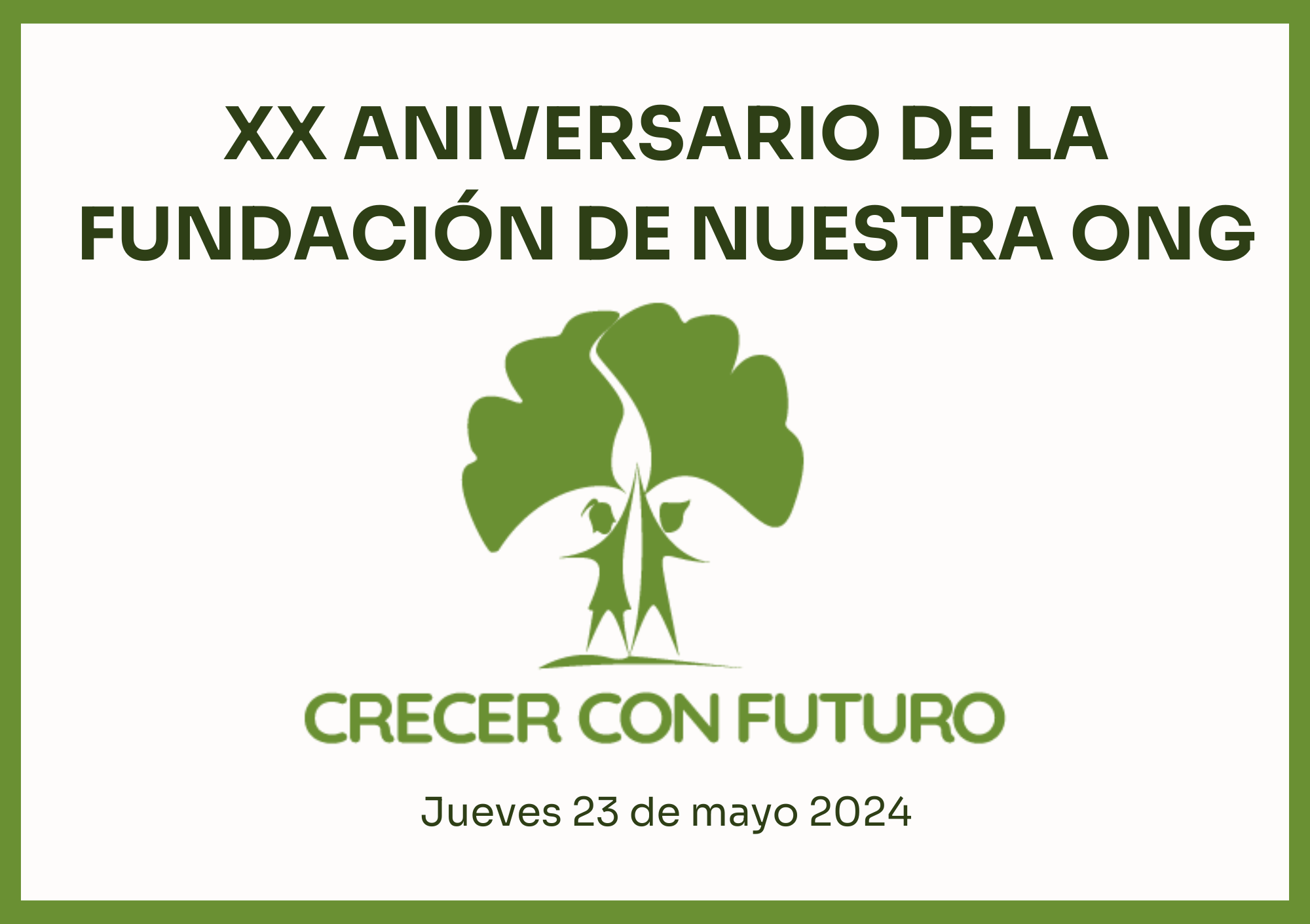 XX Aniversario Crecer con Futuro