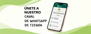 Banner canal whatsapp tienda solidaria